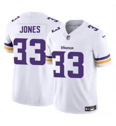 Men's Minnesota Vikings #33 Aaron Jones White F.U.S.E. Vapor Untouchable Limited Football Stitched Jersey