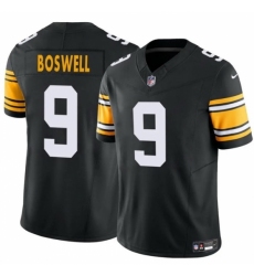 Men's Pittsburgh Steelers #9 Chris Boswell Black 2024 F U S E Alternate Vapor Untouchable Limited Stitched Jersey