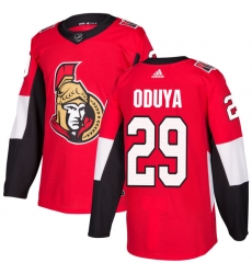 Youth Adidas Ottawa Senators #29 Johnny Oduya Authentic Red Home NHL Jersey