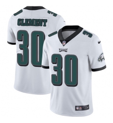 Youth Nike Philadelphia Eagles #30 Corey Clement White Vapor Untouchable Limited Player NFL Jersey