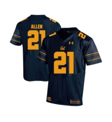 California Golden Bears 21 Keenan Allen Navy College Football Jersey