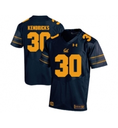 California Golden Bears 30 Mychal Kendricks Navy College Football Jersey