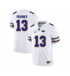 Florida Gators 13 Feleipe Franks White College Football Jersey