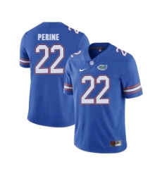 Florida Gators 22 Lamical Perine Blue College Football Jersey