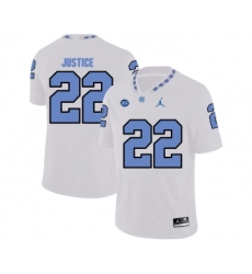 North Carolina Tar Heels 22 Charlie Justice White College Football Jersey