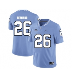 North Carolina Tar Heels 26 Giovani Bernard Blue College Football Jersey