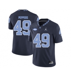 North Carolina Tar Heels 49 Julius Peppers Black College Football Jersey