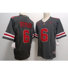 Men's Ohio State Buckeyes #6 Sonny Styles Black FUSE College Football Jersey