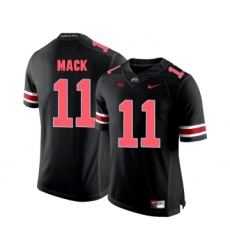 Ohio State Buckeyes 11 Austin Mack Blackout College Football Jersey