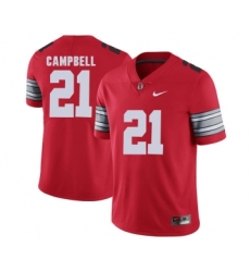 Ohio State Buckeyes 21 Parris Campbell Red 2018 Spring Game College Football Limited Jersey