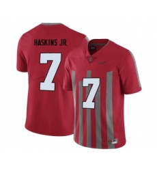 Ohio State Buckeyes 7 Dwayne Haskins Red College Football Legend Jersey