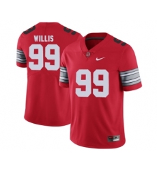 Ohio State Buckeyes 99 Bill Willis Red 2018 Spring Game College Football Limited Jersey