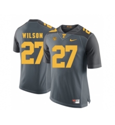 Tennessee Volunteers 27 Al Wilson Gray College Football Jersey