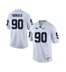 Penn State Nittany Lions 90 Garrett Sickels White College Football Jersey