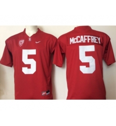 Stanford Cardinal 5 Christian McCaffrey Red College Football Jersey