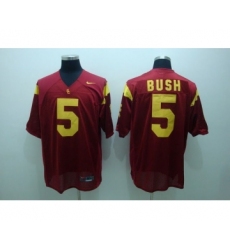 USC Trojans 5 Reggie Bush red Jersey