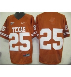 Texas Longhorns 25 Burnt orange Jerseys