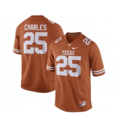 Texas Longhorns 25 Jamaal Charles Orange Nike College Jersey