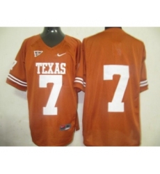 Texas Longhorns 7 Burnt orange Jerseys