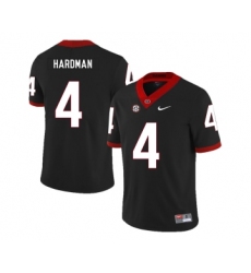 Georgia Bulldogs 4 Mecole Hardman Black Nike College Football Jersey