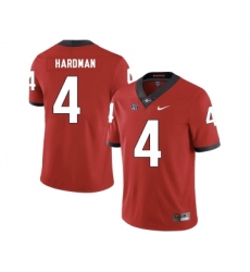 Georgia Bulldogs 4 Mecole Hardman Red Nike College Football Jersey