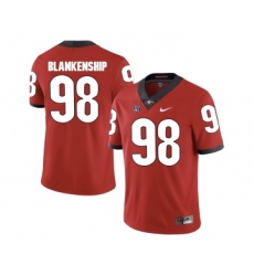 Georgia Bulldogs 98 Rodrigo Blankenship Red College Football Jersey