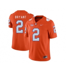 Clemson Tigers 2 Kelly Bryant Orange Nike College Football Jersey