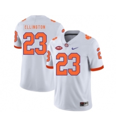 Clemson Tigers 23 Andre Ellington White Nike College Football Jersey