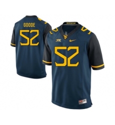 West Virginia Mountaineers 52 Najee Goode Navy College Football Jersey