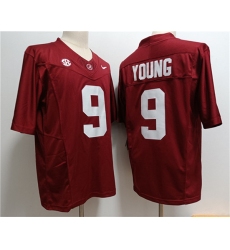 Men's Alabama Crimson Tide #9 Bryce Young Red 2023 F.U.S.E. Stitched Football Jersey