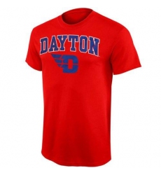 Dayton Flyers Mid Size Arch Over Logo T-Shirt Red