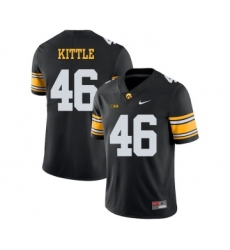 Iowa Hawkeyes 46 George Kittle Black College Football Jersey