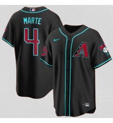 Men's Arizona Diamondbacks #4 Ketel Marte 2024 Cool Base Stitched Jersey