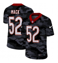 Men's Chicago Bears #52 Khalil Mack Camo 2020 Nike Limited Jersey