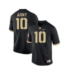 Army Black Knights 10 Mike Reynolds Black College Football Jersey