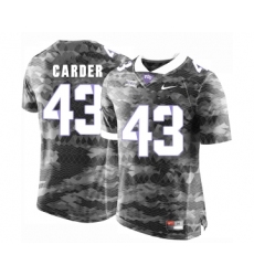 TCU Horned Frogs 43 Tank Carder Gray College Football Limited Jersey