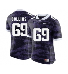 TCU Horned Frogs 69 Aviante Collins Purple College Football Limited Jersey