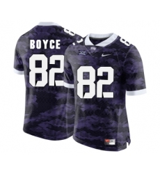 TCU Horned Frogs 82 Josh Boyce Purple College Football Limited Jersey