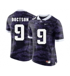 TCU Horned Frogs 9 Josh Doctson Purple College Football Limited Jersey