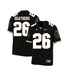 UCF Knights 26 Clayton Geathers Black College Football Jersey