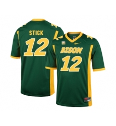 North Dakota State Bison 12 Easton Stick Green College Football Jersey