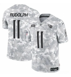 Men's Tennessee Titans #11 Mason Rudolph 2024 F U S E Arctic Camo Salute To Service Limited Stitched Football Jersey