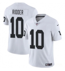 Men's Las Vegas Raiders #10 Desmond Ridder White 2024 Vapor Stitched Football Jersey