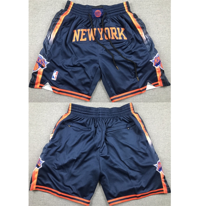 Men's New Yok Knicks Navy Shorts