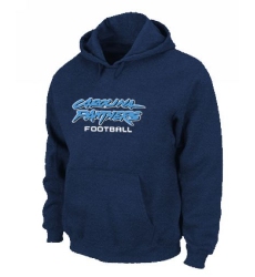 NFL Men's Nike Carolina Panthers Font Pullover Hoodie - Blue