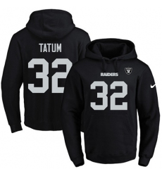 NFL Men's Nike Oakland Raiders #32 Jack Tatum Black Name & Number Pullover Hoodie