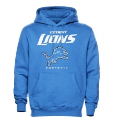 NFL Detroit Lions Critical Victory Pullover Hoodie - Light Blue