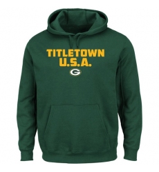 NFL Green Bay Packers Majestic Hot Phrase Pullover Hoodie - Green