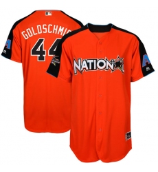 Men's Majestic Arizona Diamondbacks #44 Paul Goldschmidt Authentic Orange National League 2017 MLB All-Star MLB Jersey