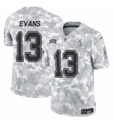 Youth Tampa Bay Buccaneers #13 Mike Evans 2024 F U S E Arctic Camo Salute To Service Limited Stitched Football Jersey